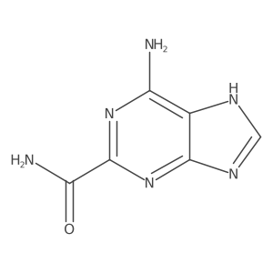 2-Carbamoyl-6-aminopurine Structure