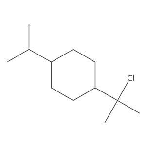 1-(2-Chloropropan-2-yl)-4-(propan-2-yl)cyclohexane Structure