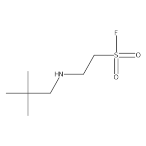 2-[(2,2-Dimethylpropyl)amino]ethane-1-sulfonyl fluoride Structure
