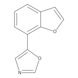 5-(1-Benzofuran-7-yl)-1,3-oxazole Structure