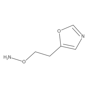 O-[2-(1,3-oxazol-5-yl)ethyl]hydroxylamine Structure