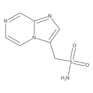 {Imidazo[1,2-a]pyrazin-3-yl}methanesulfonamide Structure