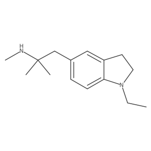 [1-(1-ethyl-2,3-dihydro-1H-indol-5-yl)-2-methylpropan-2-yl](methyl)amine Structure