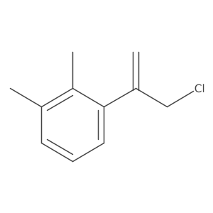 1-(3-Chloroprop-1-en-2-yl)-2,3-dimethylbenzene结构式