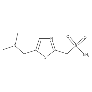 {5-[(Dimethylamino)methyl]-1,3-thiazol-2-yl}methanesulfonamide Structure