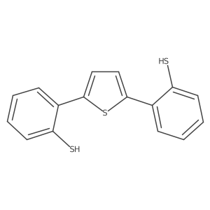 2,2'-(Thiophene-2,5-diyl)dibenzenethiol结构式