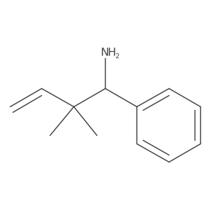(I+/-R)-I+/--(1,1-Dimethyl-2-propen-1-yl)benzenemethanamine结构式