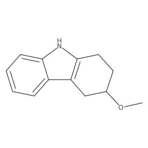 2,3,4,9-Tetrahydro-3-methoxy-1H-carbazole结构式