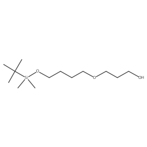 3-(4-((tert-Butyldimethylsilyl)oxy)butoxy)propan-1-ol Structure