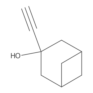 3-Ethynylbicyclo[3.1.1]heptan-3-ol结构式