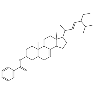 Chondrillasterol benzoate Structure
