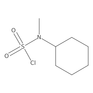 Cyclohexyl(methyl)sulfamoyl chloride Structure