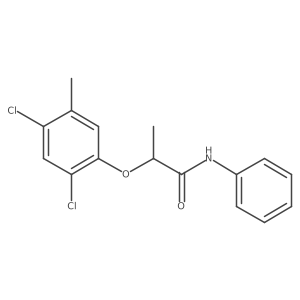 Propanamide, 2-(2,4-dichloro-5-methylphenoxy)-N-phenyl-结构式