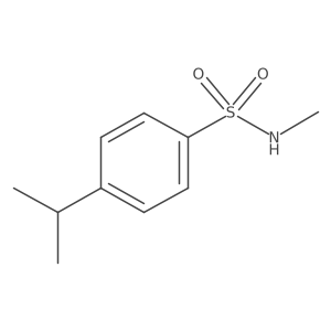 4-Isopropyl-N-methyl-benzenesulfonamide结构式