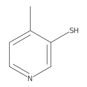 4-Methylpyridine-3-thiol结构式