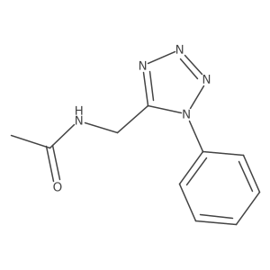 N-((1-phenyl-1H-tetrazol-5-yl)methyl)acetamide Structure
