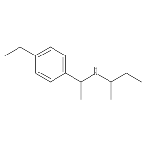 (Butan-2-yl)[1-(4-ethylphenyl)ethyl]amine Structure