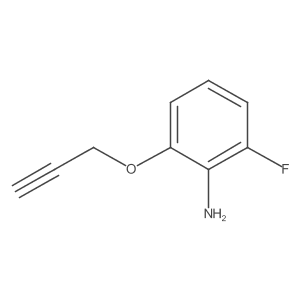 2-Fluoro-6-prop-2-ynyloxy-phenylamine Structure