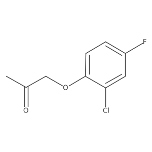 1-(2-Chloro-4-fluorophenoxy)-2-propanone Structure