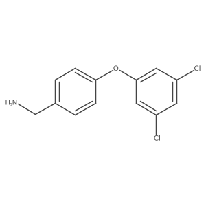 4-(3,5-Dichlorophenoxy)benzylamine结构式