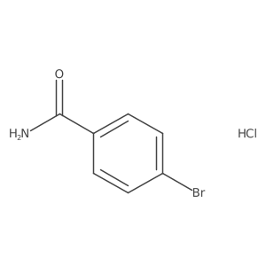 4-Bromobenzimidate hydrogen chloride结构式