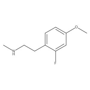 [2-(2-Fluoro-4-methoxyphenyl)ethyl](methyl)amine Structure