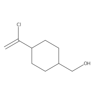 4-(1-Chloroethenyl)cyclohexanemethanol结构式