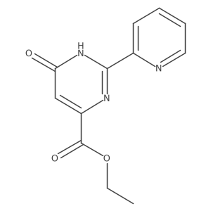 Ethyl 6-hydroxy-2-(pyridin-2-YL)pyrimidine-4-carboxylate Structure