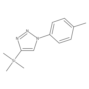 1-(4-Methylphenyl)-4-(trimethylsilyl)-1H-1,2,3-triazole Structure