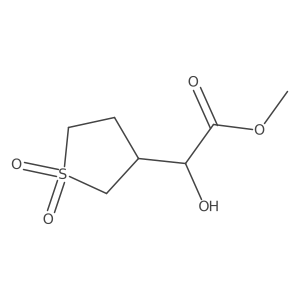 Methyl 2-(1,1-dioxo-1lambda6-thiolan-3-yl)-2-hydroxyacetate结构式