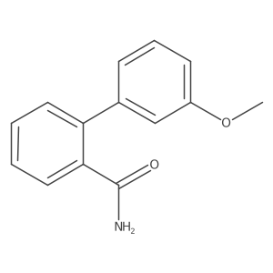 3'-Methoxy-[1,1'-biphenyl]-2-carboxamide Structure