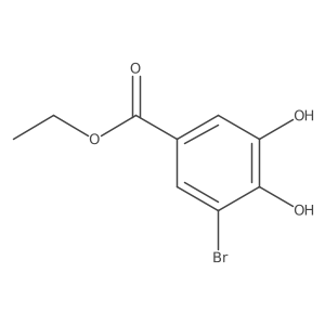 Ethyl 3-bromo-4,5-dihydroxybenzoate Structure