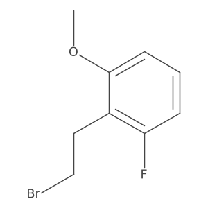 2-(2-Bromoethyl)-1-fluoro-3-methoxybenzene Structure