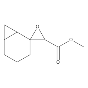 Methyl spiro[bicyclo[4.1.0]heptane-2,2'-oxirane]-3'-carboxylate Structure