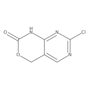 7-Chloro-1H-pyrimido[4,5-d][1,3]oxazin-2(4H)-one结构式