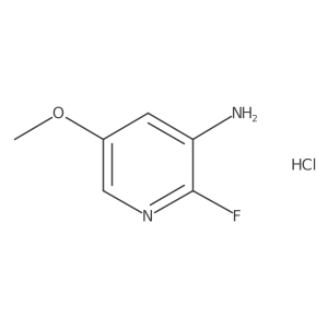 2-Fluoro-5-methoxypyridin-3-amine hydrochloride结构式