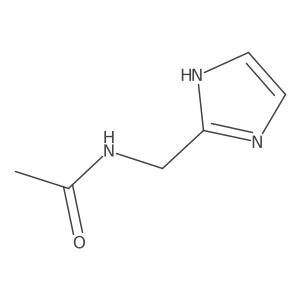 N-[(1H-imidazol-2-yl)methyl]acetamide Structure