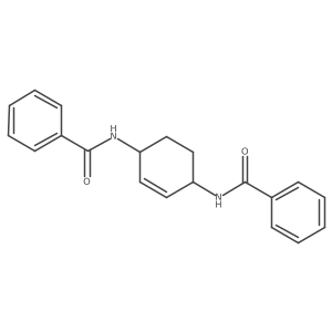 N,N'-((1R,4S)-cyclohex-2-ene-1,4-diyl)dibenzamide (racemic)结构式