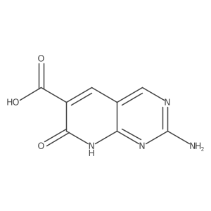 2-Amino-7-oxo-7H,8H-pyrido[2,3-d]pyrimidine-6-carboxylic acid Structure