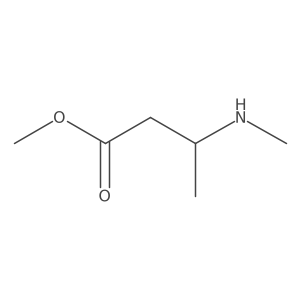 Methyl (R)-3-(methylamino)butanoate Structure