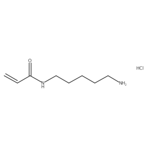 N-(5-Aminopentyl)acrylamide hydrochloride Structure