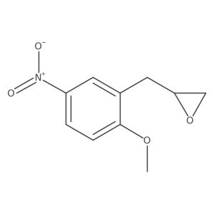 2-[(2-Methoxy-5-nitrophenyl)methyl]oxirane Structure