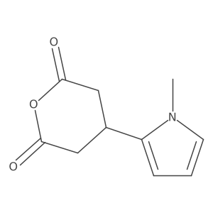 4-(1-methyl-1H-pyrrol-2-yl)oxane-2,6-dione Structure