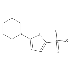 5-(Piperidin-1-yl)thiophene-2-sulfonyl fluoride结构式
