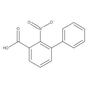 2-Nitro-[1,1'-biphenyl]-3-carboxylic acid Structure