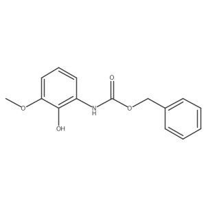 benzyl N-(2-hydroxy-3-methoxyphenyl)carbamate结构式