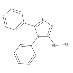 3-hydrazinyl-4,5-diphenyl-4H-1,2,4-triazole Structure