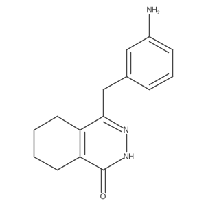 4-(3-Aminobenzyl)-5,6,7,8-tetrahydrophthalazin-1(2h)-one Structure
