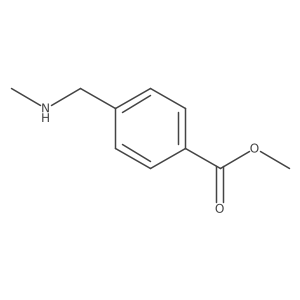 Methyl 4-[(methylamino)methyl]benzoate结构式