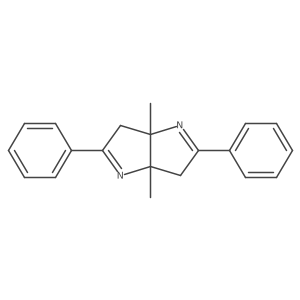 rel-(3aR,6aR)-3,3a,6,6a-Tetrahydro-3a,6a-dimethyl-2,5-diphenylpyrrolo[3,2-b]pyrrole Structure